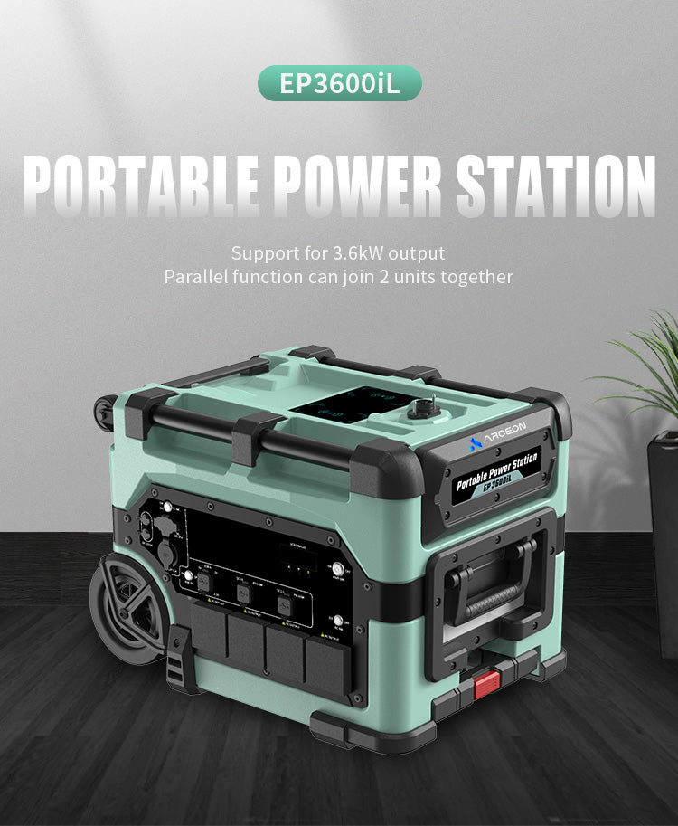 Groupe solaire portable 3,6 KVA série EP